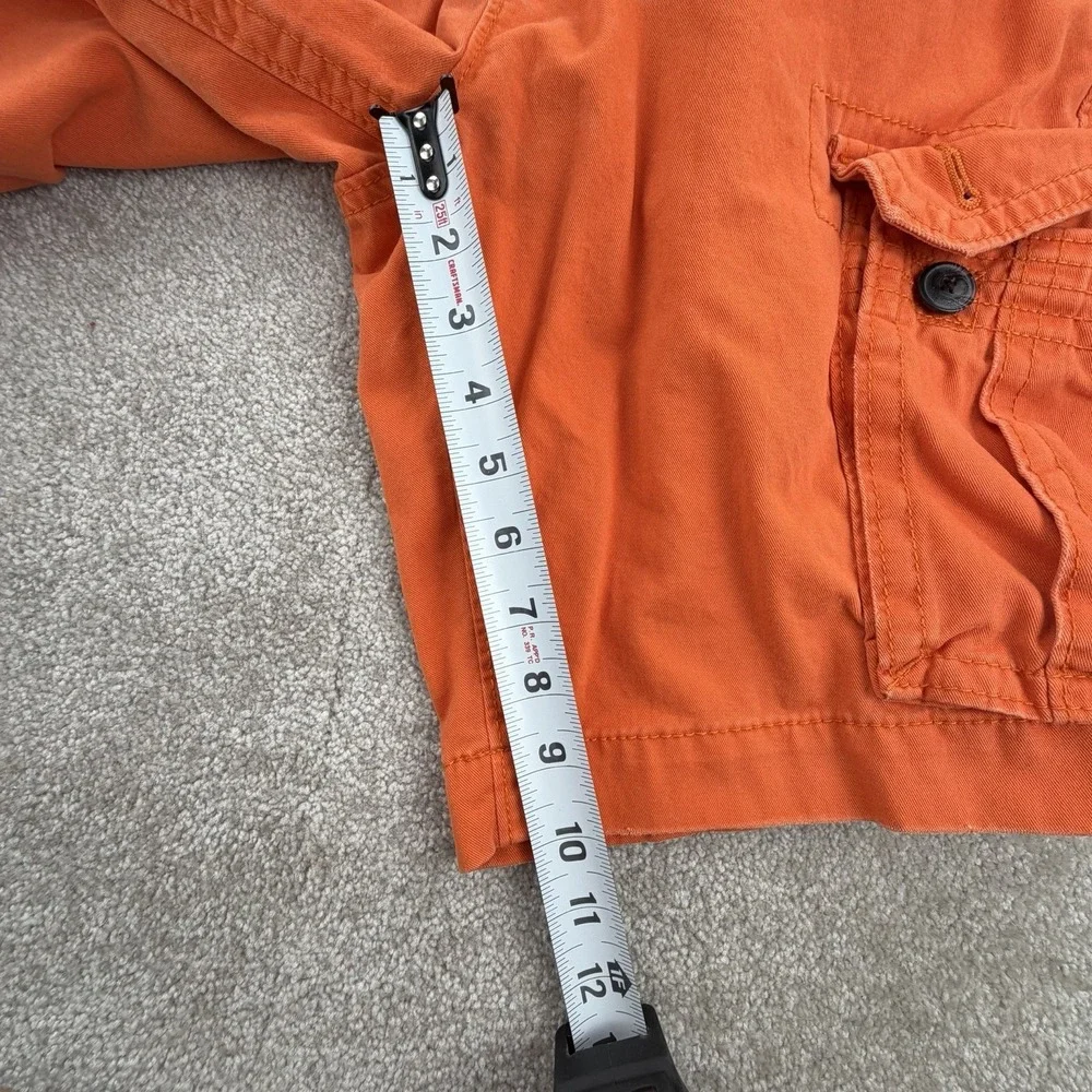 American‎ Eagle Cargo Shorts Orange Men's 30 Inseam 10